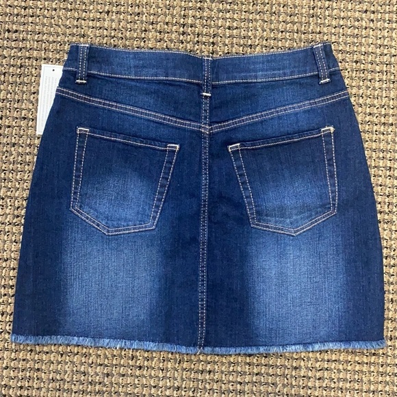 NWT NoBo Mid Rise with Stripes Denim Skirt Size Junior 9 - Picture 5 of 5